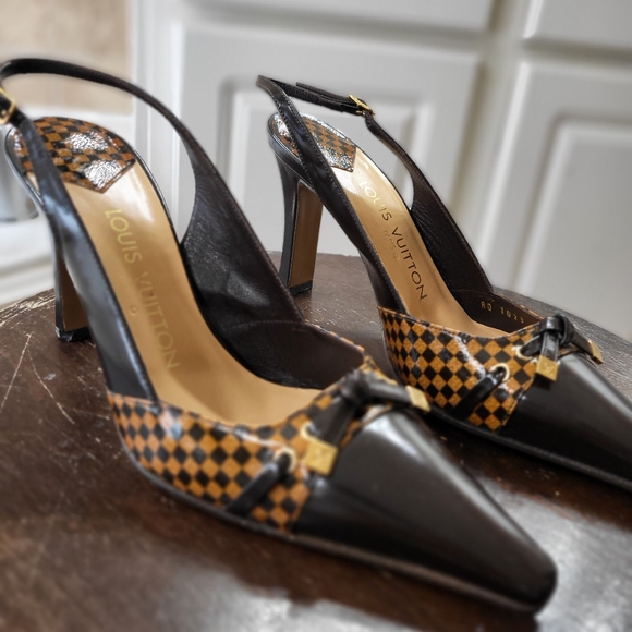 Louis Vuitton Shoes - ((SOLD!!))Vintage Authentic Louis Vuitton  Heels!